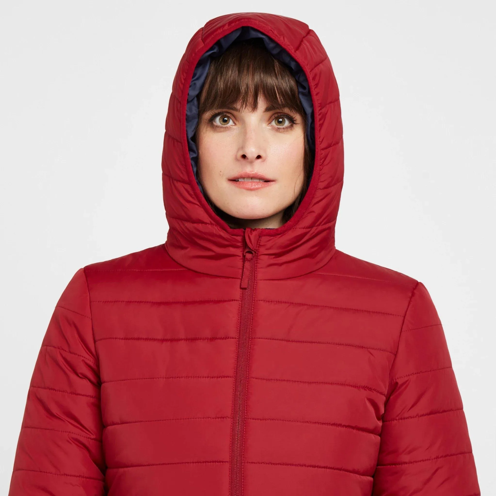 Peter Storm Women's Blisco II Hooded Jacket - Red | George Fisher UK