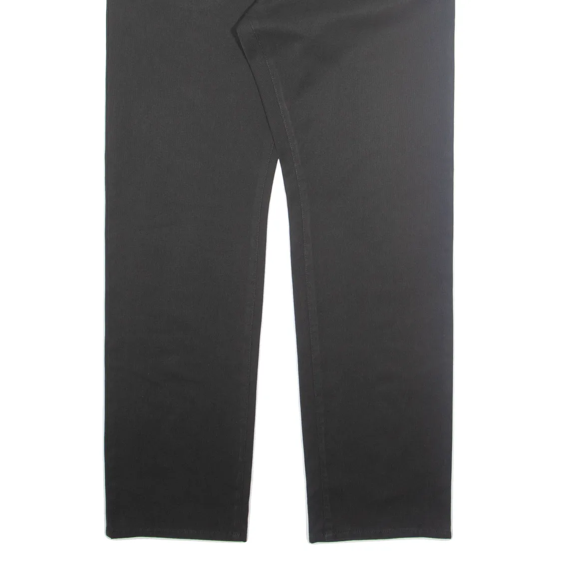 PIERRE CARDIN Mens Trousers Black Regular Straight W38 L34