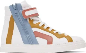 Pierre Hardy White & Multicolor 112 Sneakers