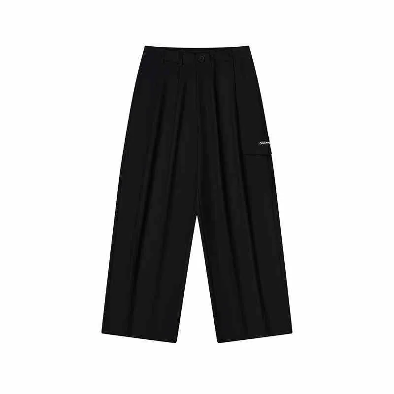 Pleated Wide-Leg Cleanfit Trousers