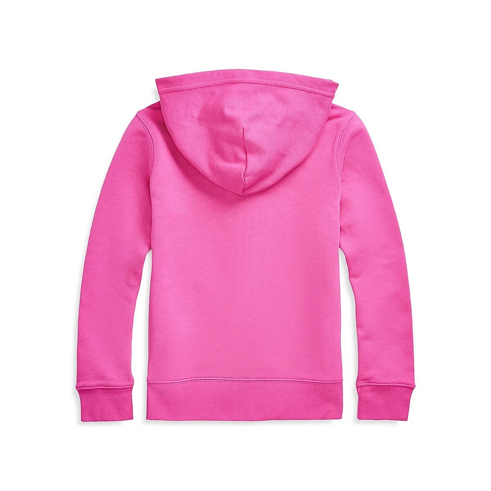 Polo Ralph Lauren Girl's Terry Full-Zip Hoodie