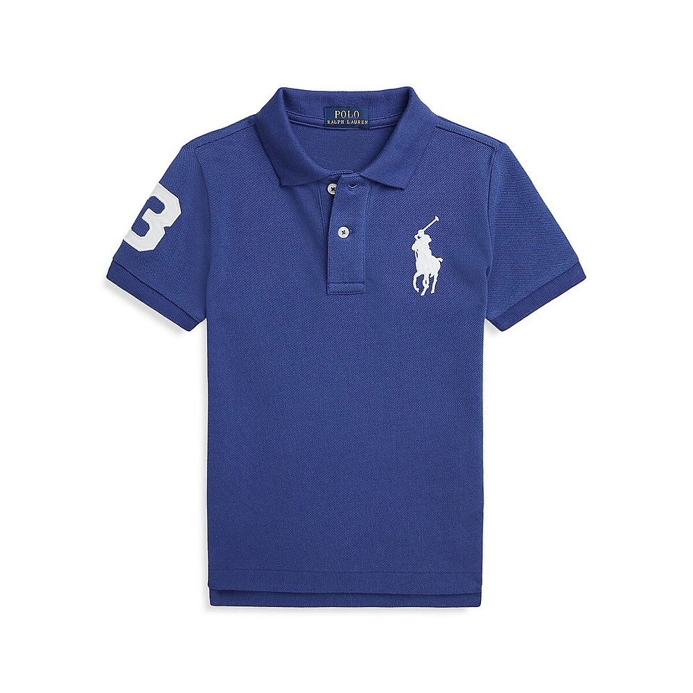 Polo Ralph Lauren Little Boy's Big Pony Mesh Polo Shirt