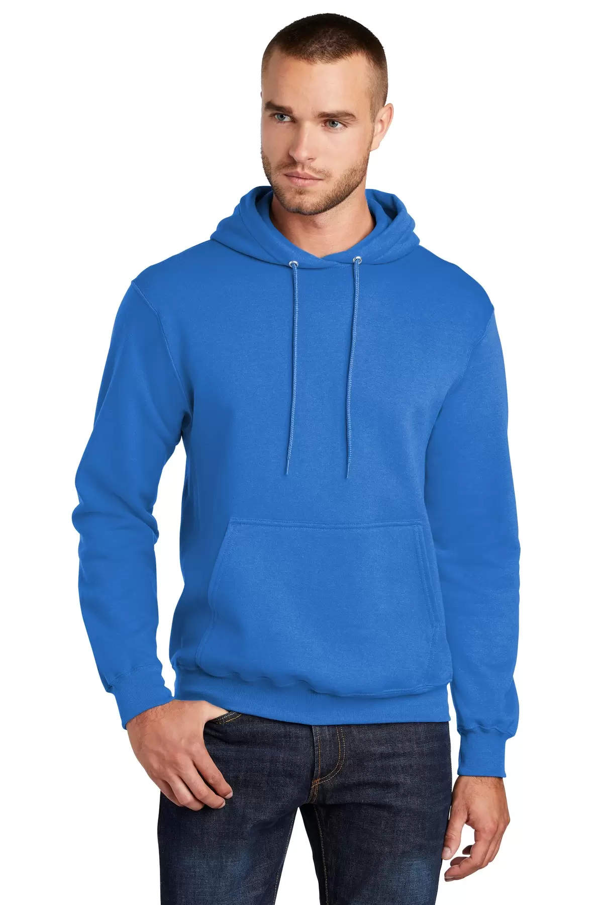 Port & Company PC78HT     Tall Core Fleece Pullover Hooded Sweatshirt SKU: PC78HT