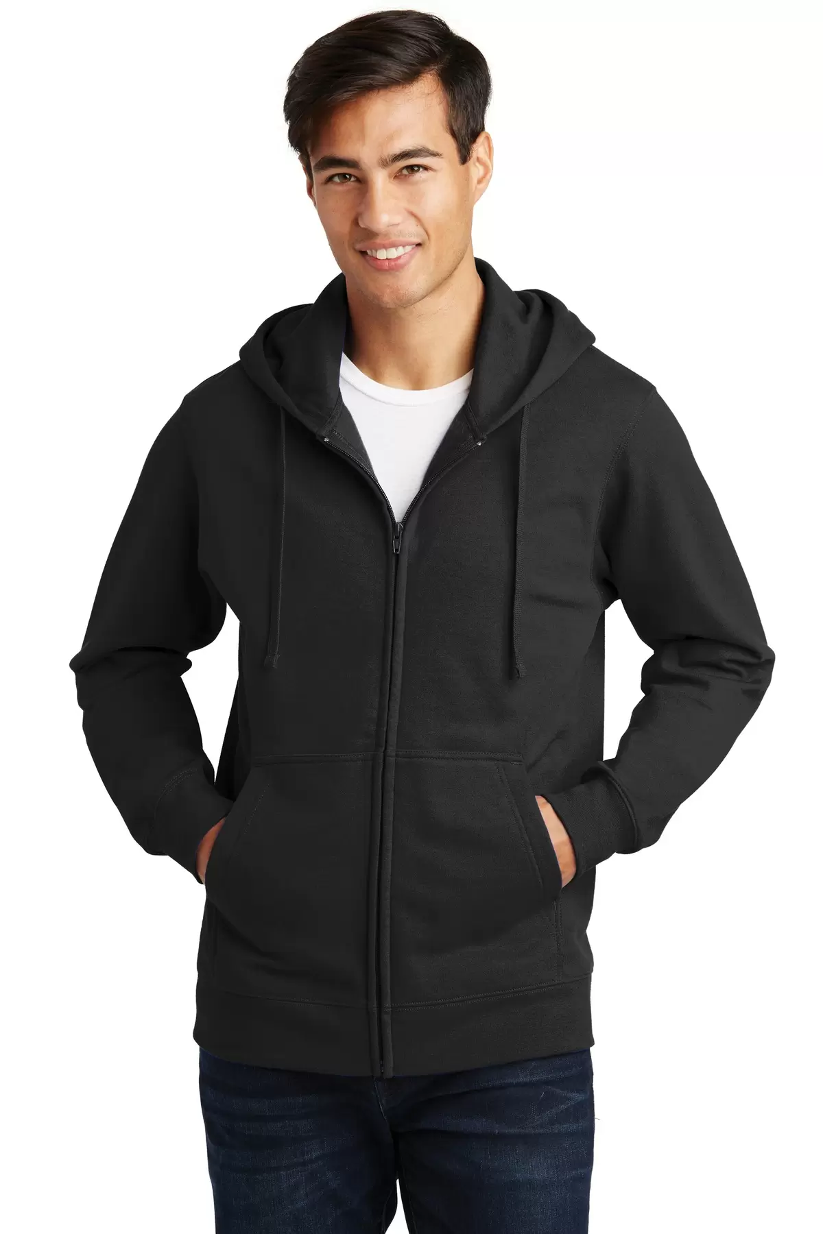 Port & Company PC850ZH Fan Favorite Fleece Full-Zip Hooded Sweatshirt SKU: PC850ZH