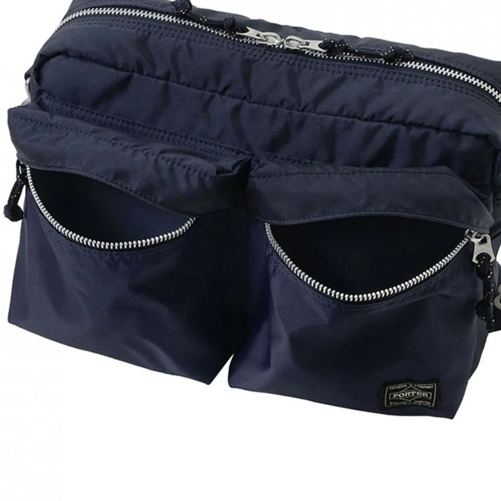 porter by yoshida force series shoulder bag (navy)