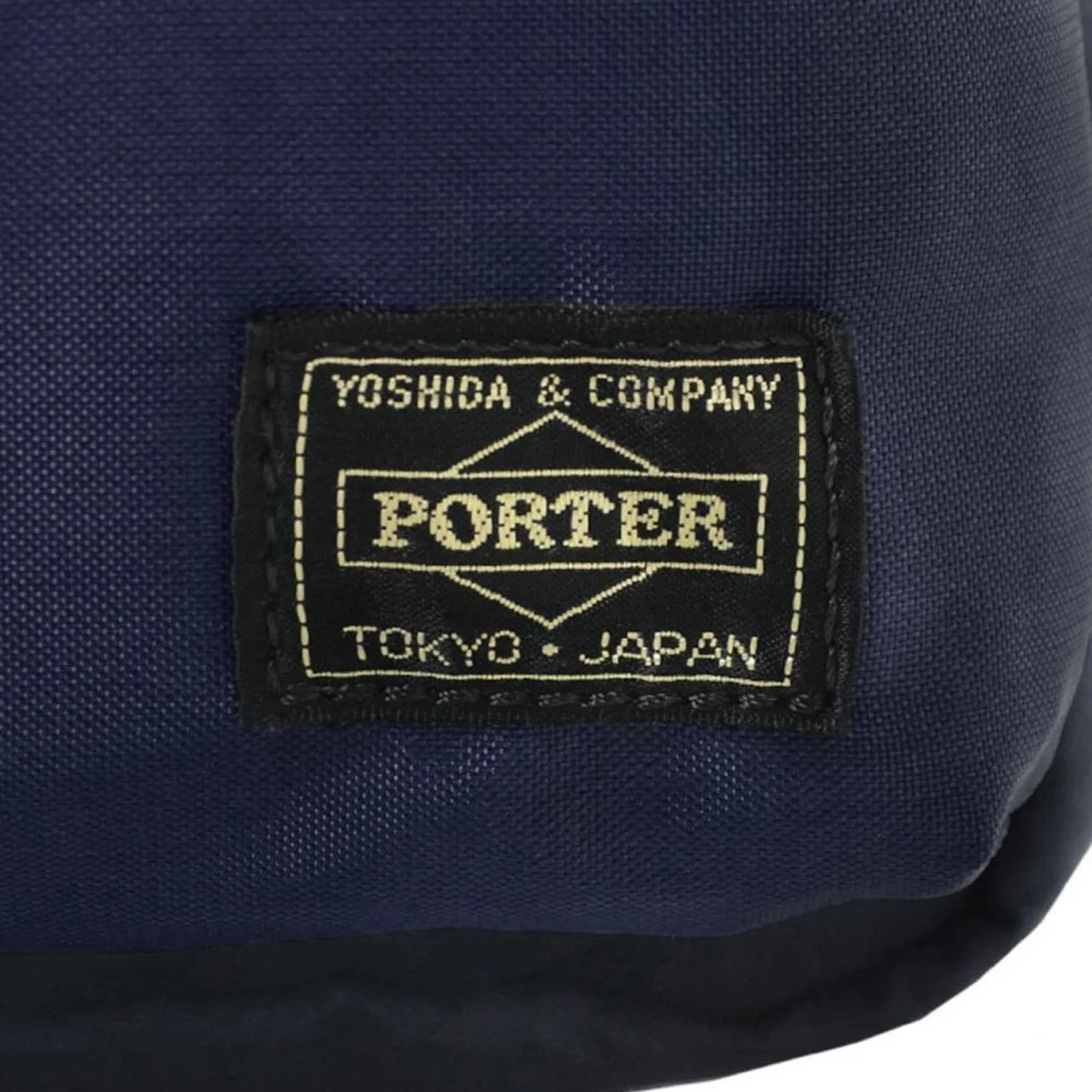 porter by yoshida force series shoulder bag (navy)