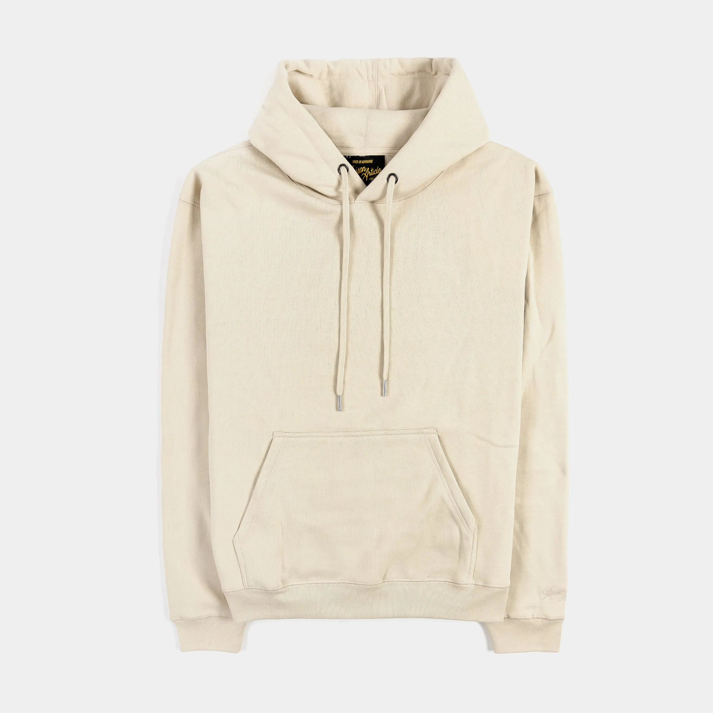 Premium Fleece Mens Hoodie (Oat)