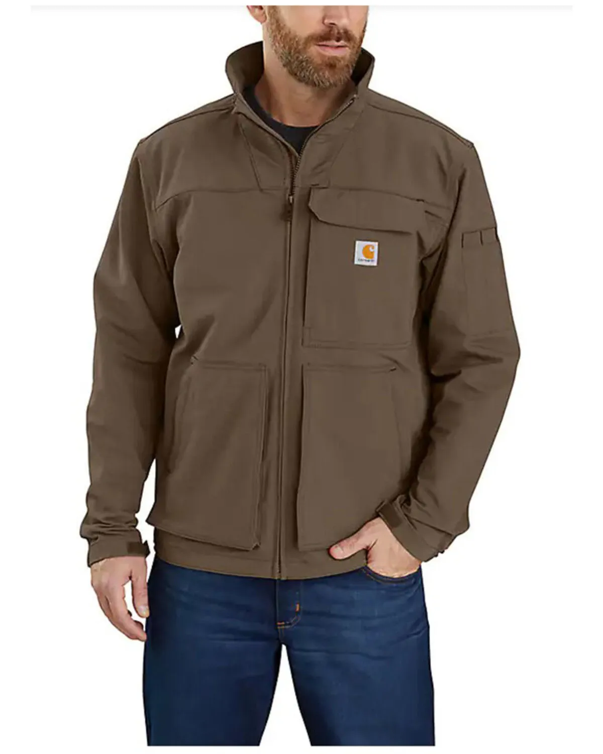 Product Name:  Carhartt Men's Super Dux Relaxed Fit Lightweight Zip-Front Work Jacket - Tall