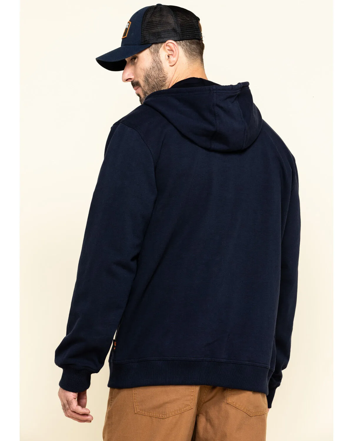 Product Name:  Hawx Men's FR Zip Up Fleece Work Hoodie - Tall