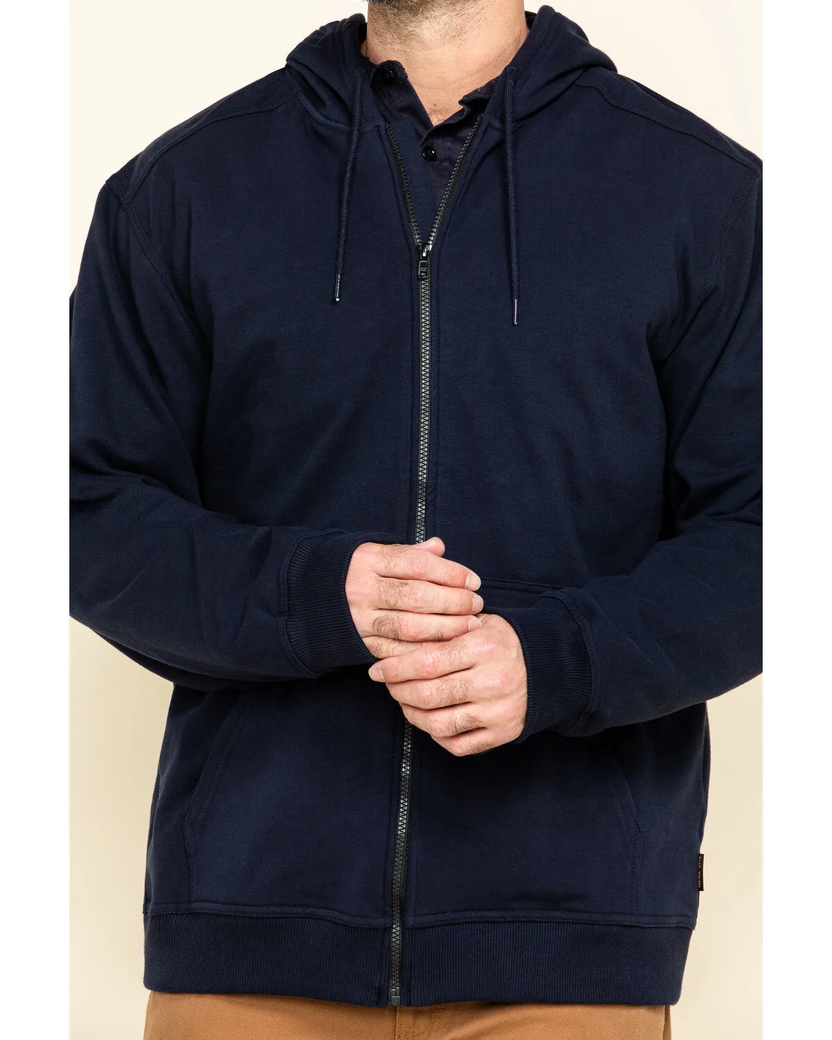 Product Name:  Hawx Men's FR Zip Up Fleece Work Hoodie - Tall