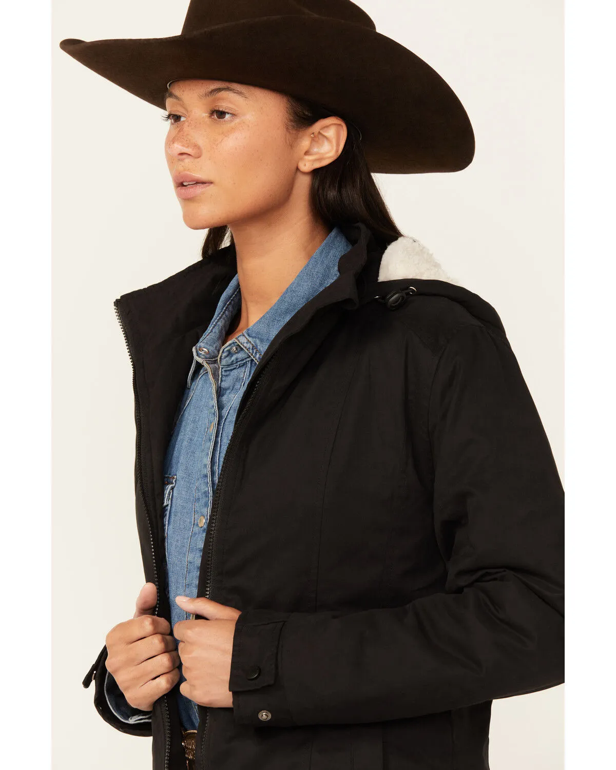 Product Name:  Outback Trading Co Women's Berber Lined Hooded Hattie Jacket