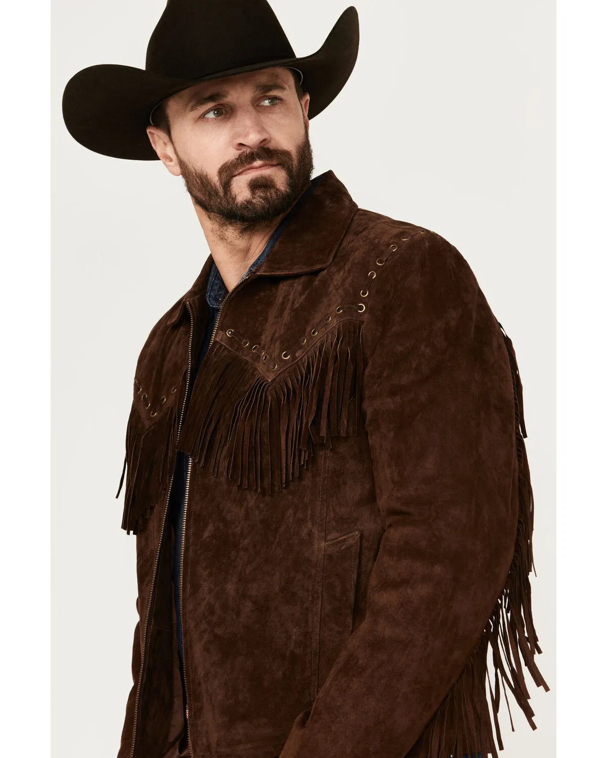 Product Name:  Scully Men's Leather Fringe Jacket