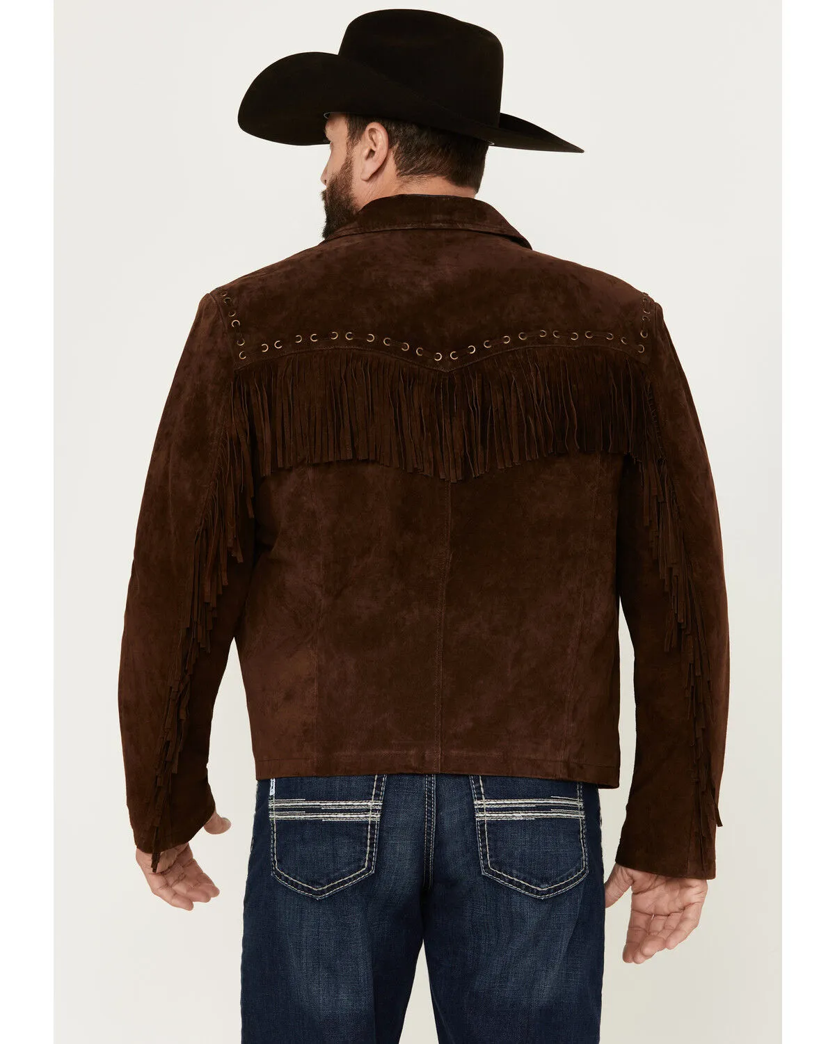 Product Name:  Scully Men's Leather Fringe Jacket