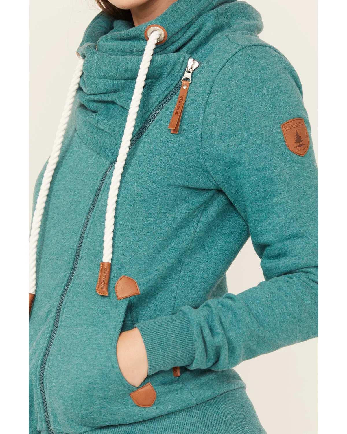 Product Name:  Wanakome Women's Hestia Asymmetrical Zip Hoodie