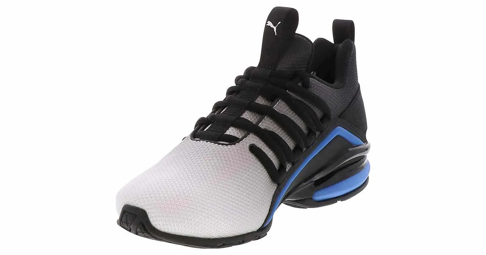 Puma Axelion Mesh AOP Fade Junior Boys’ (4-7) Running Shoe