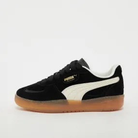 PUMA Palermo Moda Xtra Gum Sneakers Women in Black/Frosted Ivory/Gold