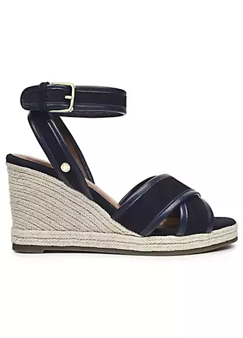 Radley London Ink Sunbeam Close Crossover Wedge Sandals | Grattan