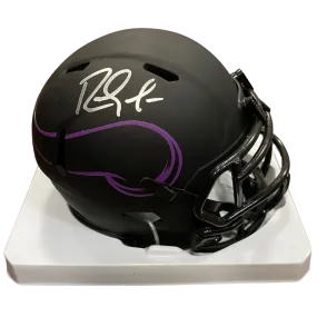 Randy Moss Autographed Minnesota Vikings Eclipse Mini Helmet