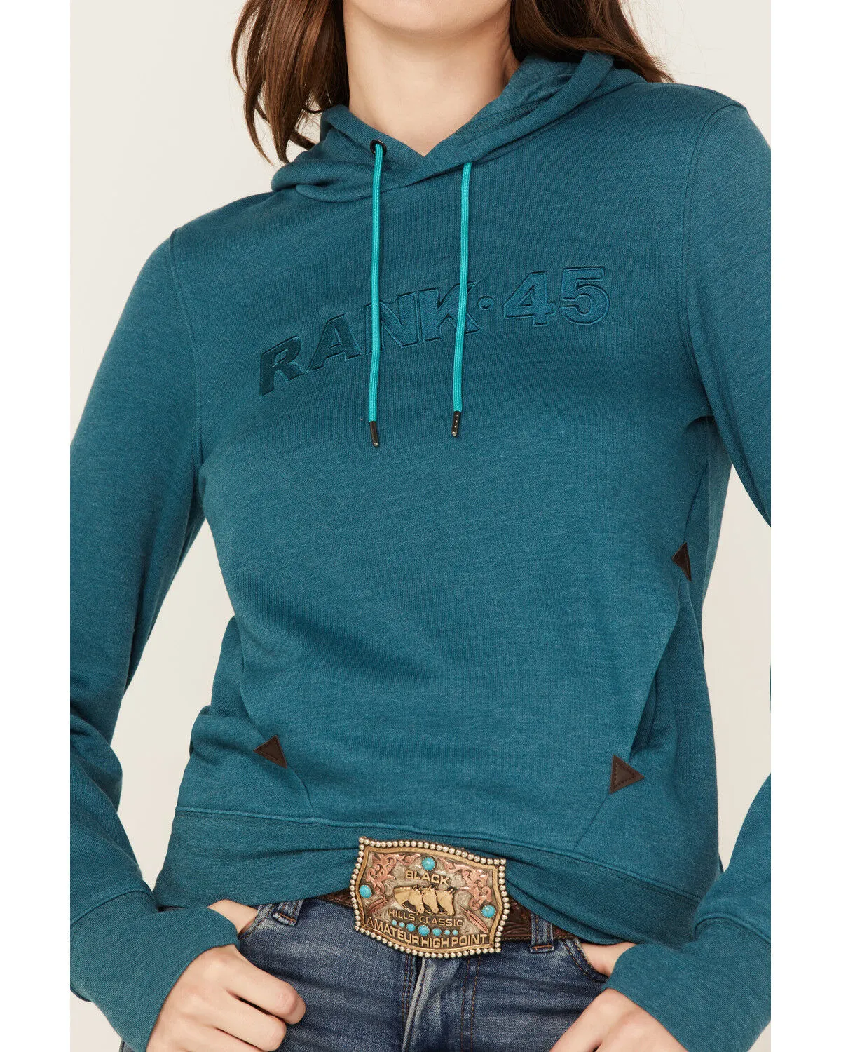 RANK 45® Women's Logo Fleece Hoodie