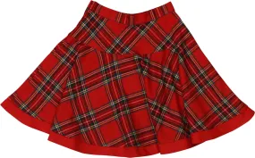 Red Checked Skirt | ThriftTale