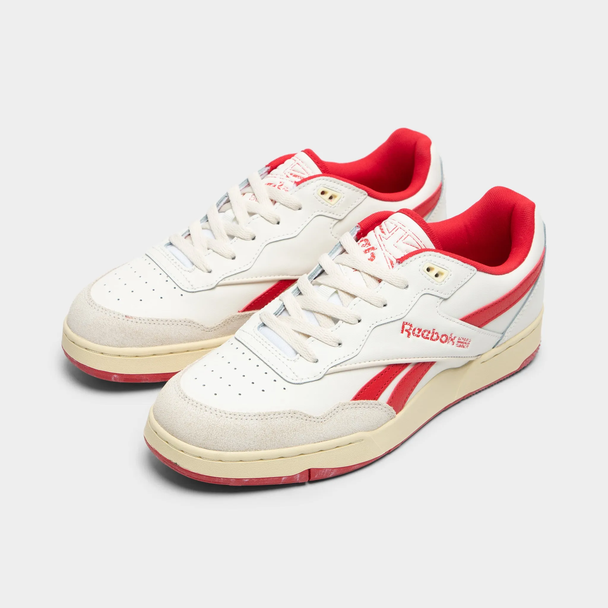 Reebok BB 4000 II Chalk / Weather Red - White