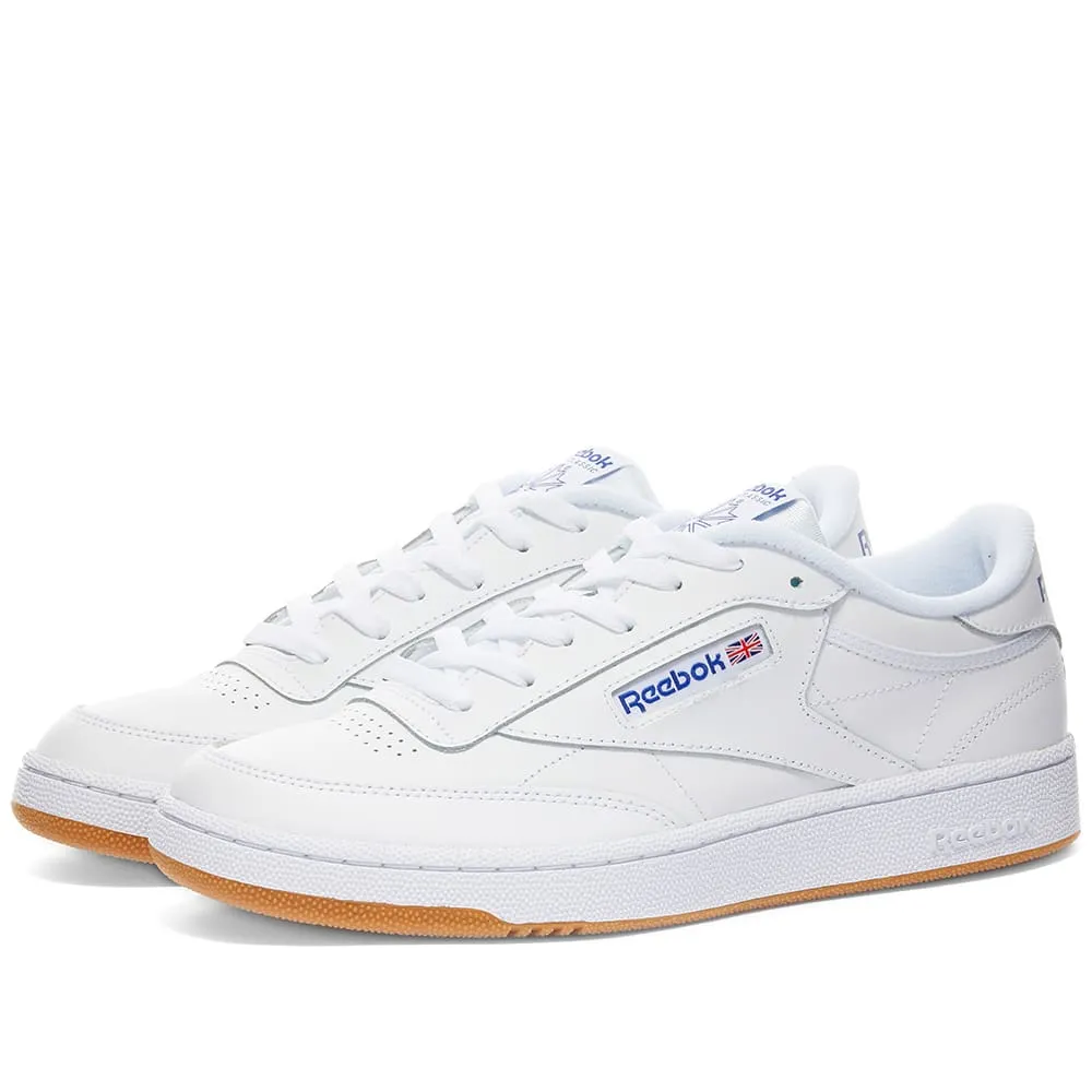 Reebok Club C 85White & Royal Gum