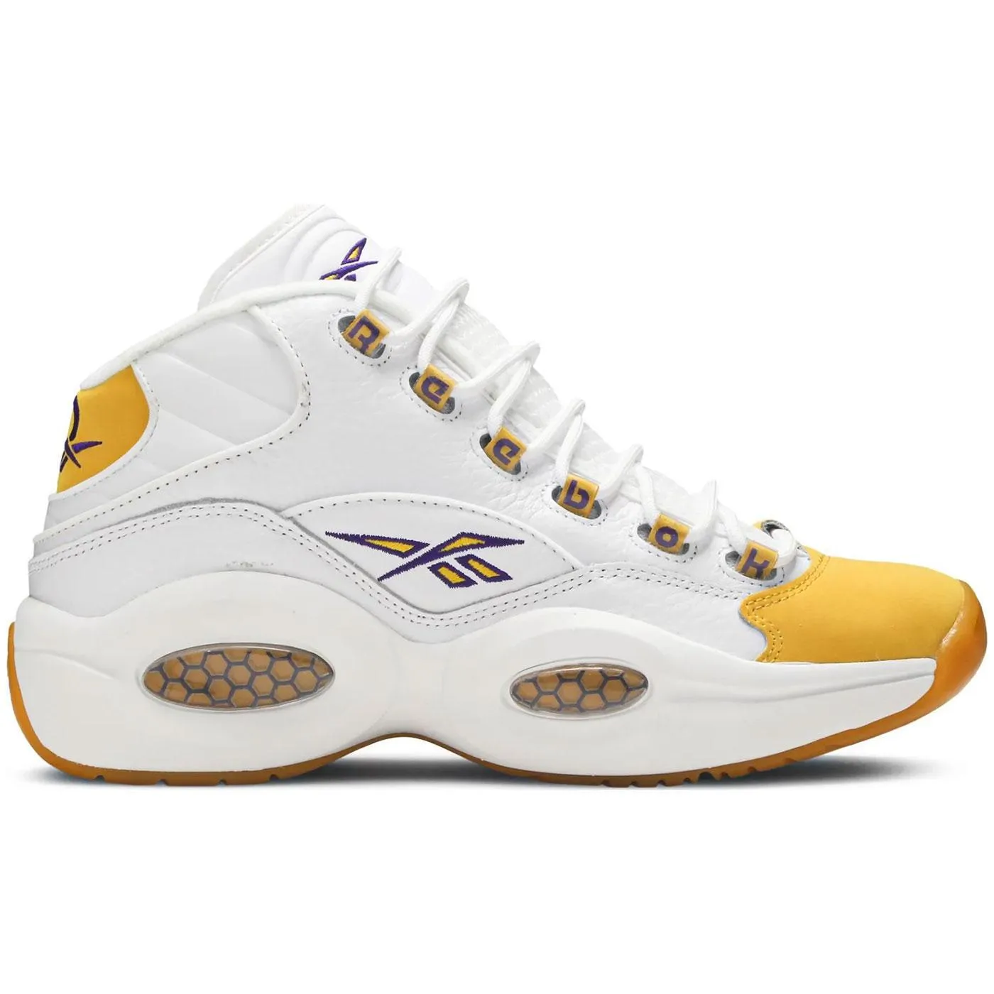 Reebok Question Mid 'Yellow Toe'