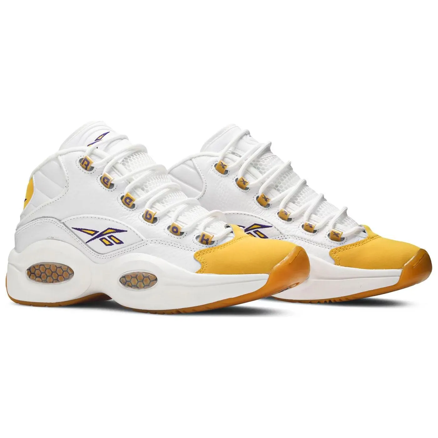 Reebok Question Mid 'Yellow Toe'