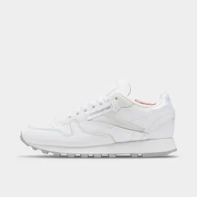 Reebok Women's Classic Leather White / White / Rhodonite