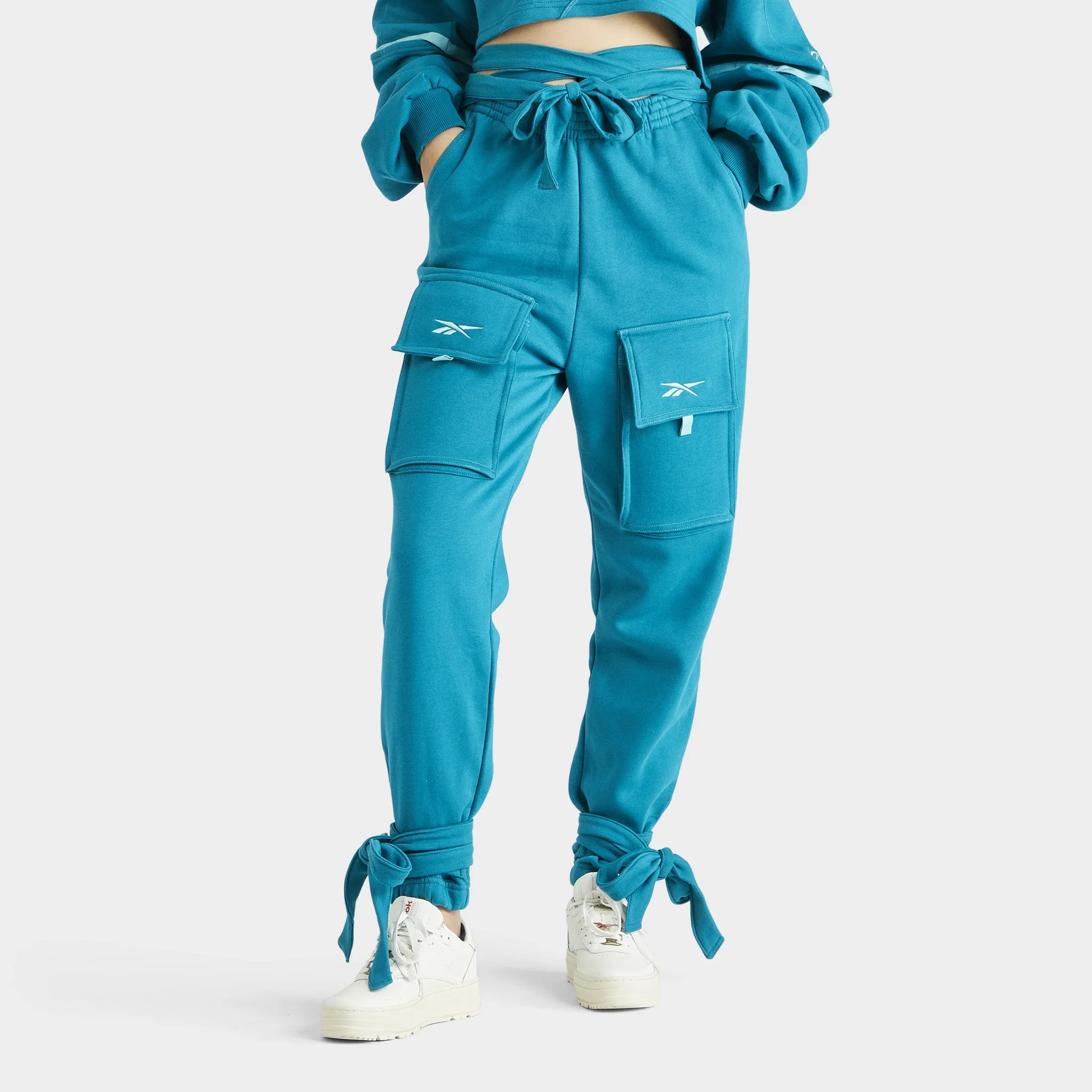 Reebok x Cardi B Women’s Knit Pants / Seaport Teal