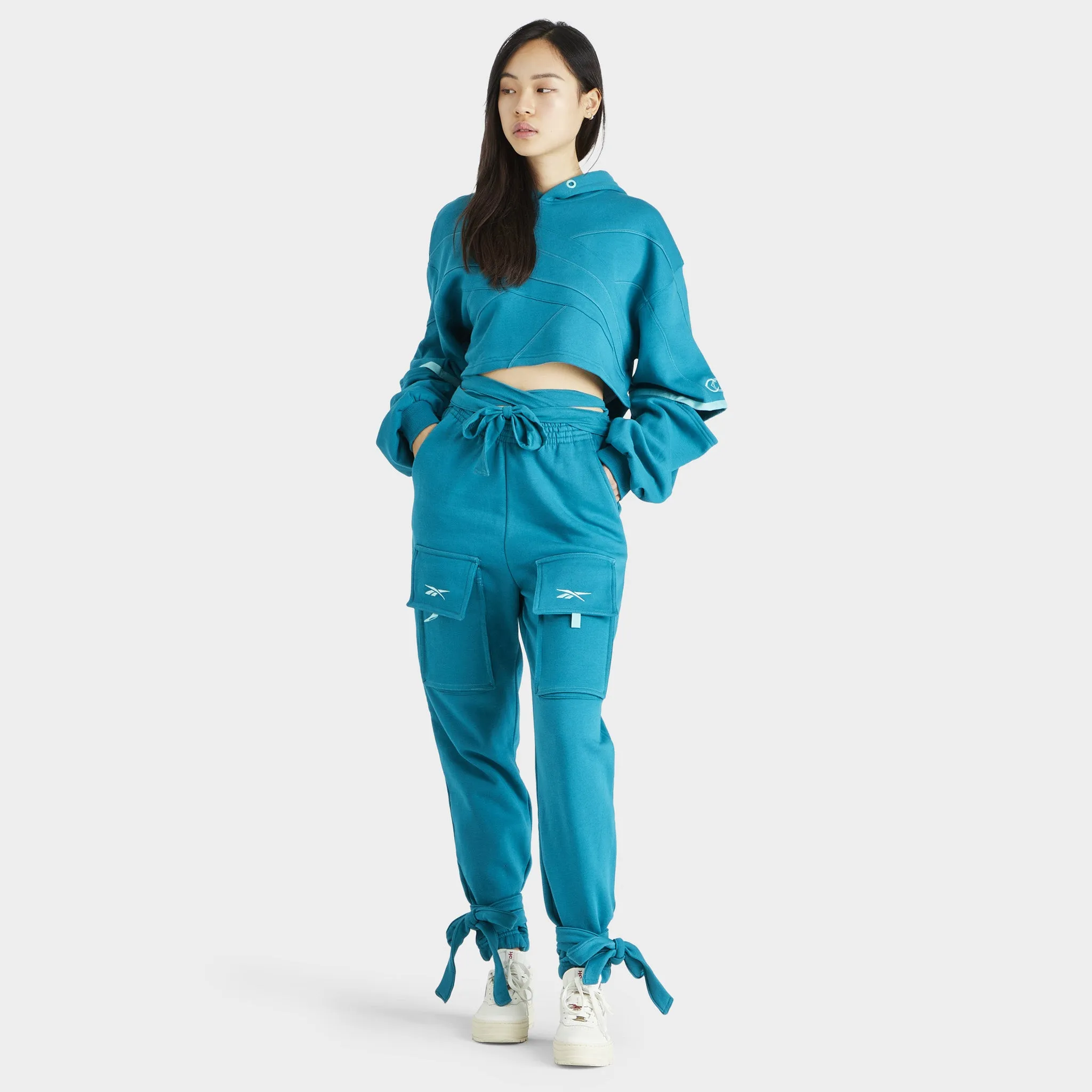 Reebok x Cardi B Women’s Knit Pants / Seaport Teal