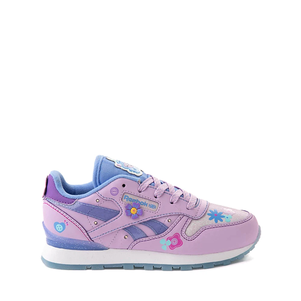 Reebok x My Little Pony Izzy Moonbow Classic Leather Step 'n' Flash Athletic Shoe - Little Kid - Purple / Crystal Blue