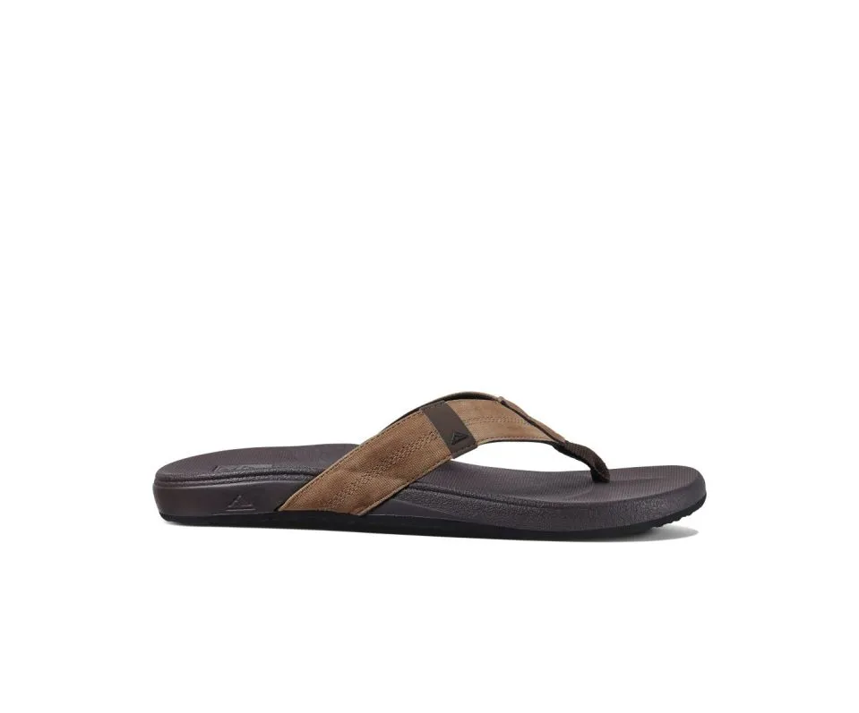 Reef Mens Cushion Phantom Brown/Tan Slipper