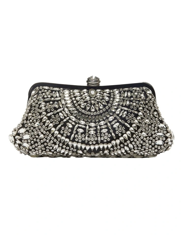 Rinna Bag in Black Crystal