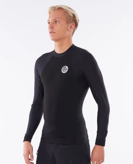 Rip Curl Flash Bomb Neo Poly Mens Long Sleeve Rash Vest