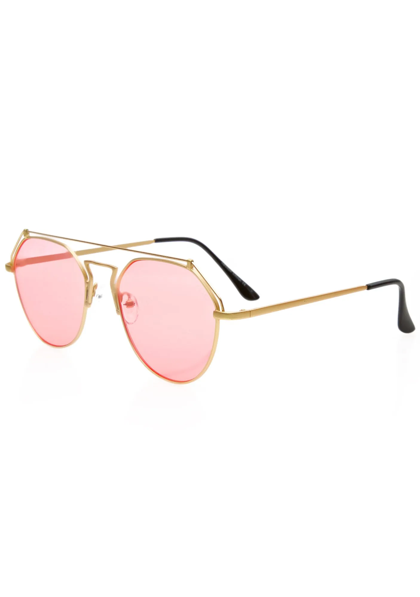 Rose Stephanie Matte Sunglasses-