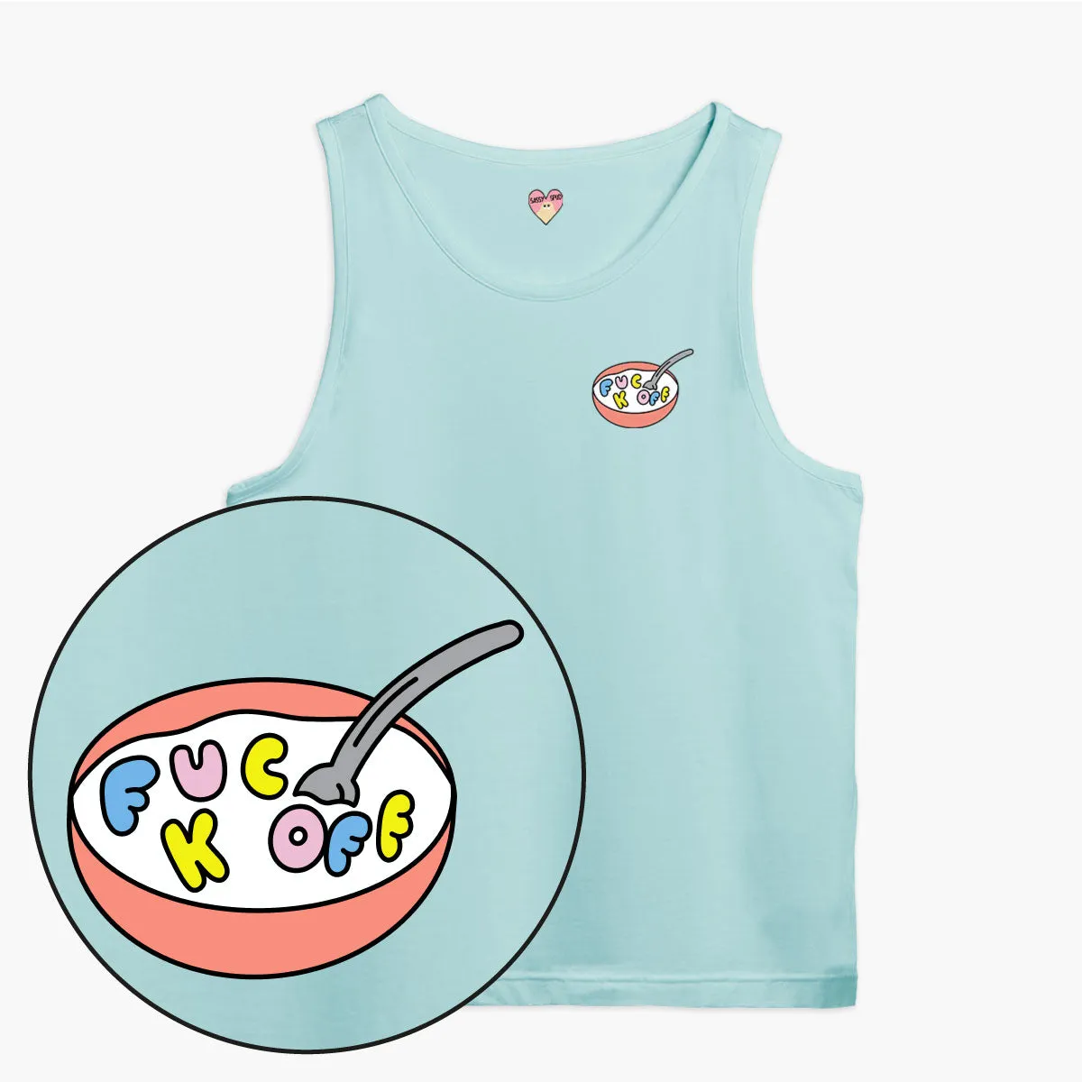 Rude Cereal Tank Top (Unisex)