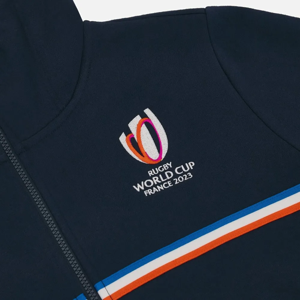 Rugby world cup 2023 junior full zip cotton hooded sweatshirt