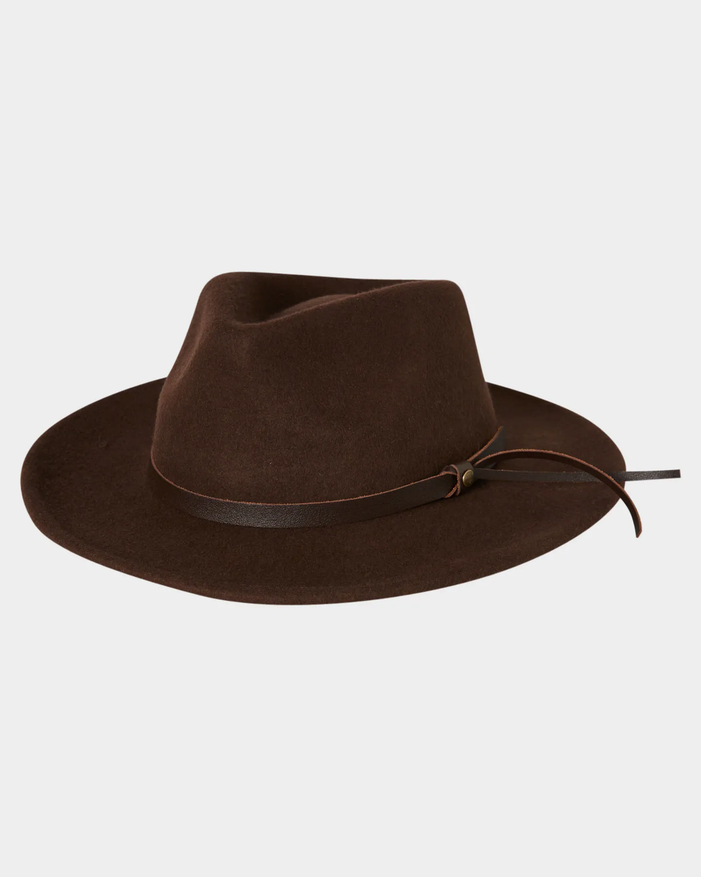 Rusty Ned Felt Hat - Coffee | SurfStitch