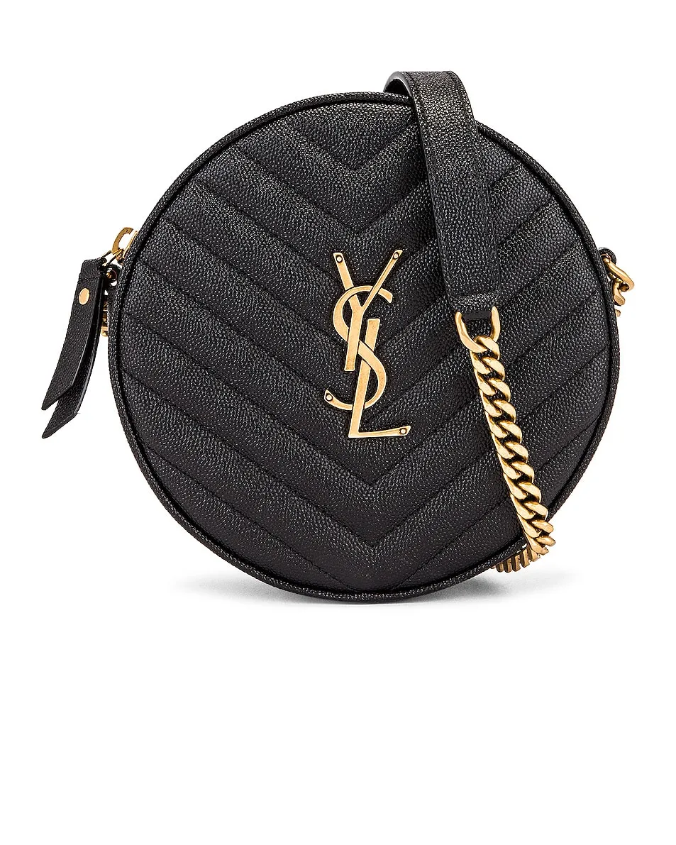 Saint Laurent Monogramme Round Bag -        