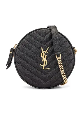 Saint Laurent Monogramme Round Bag -        