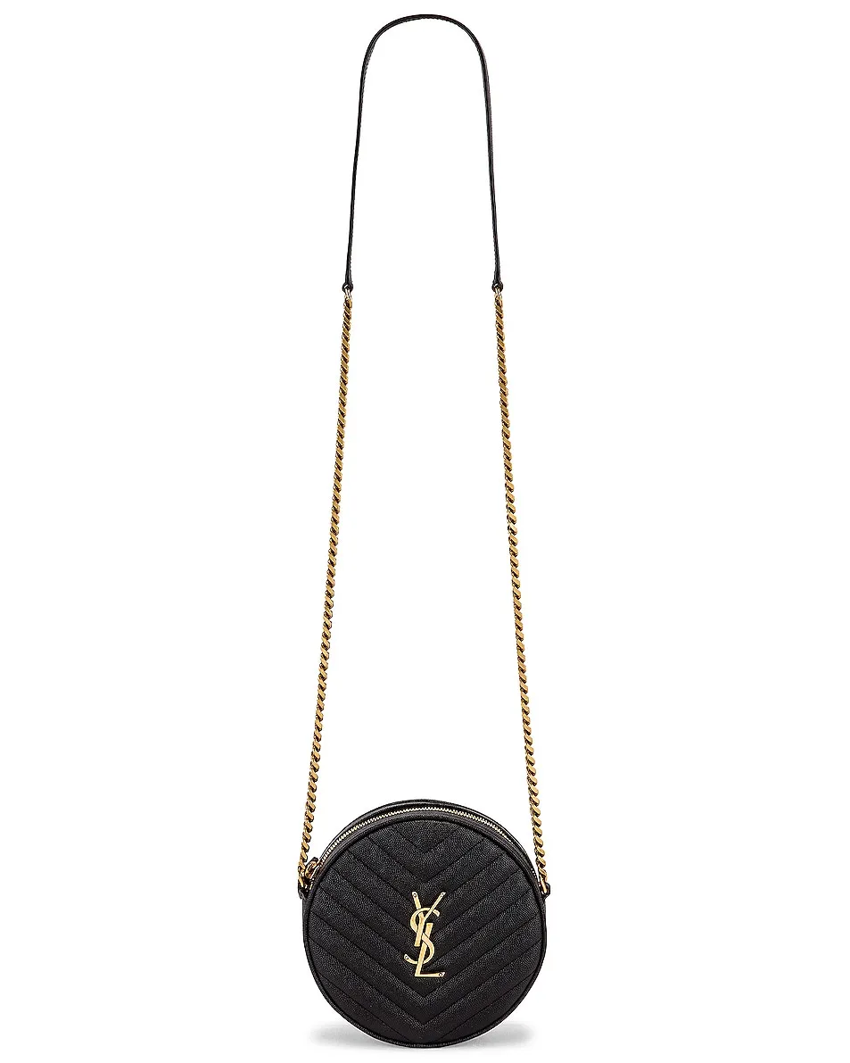 Saint Laurent Monogramme Round Bag -        