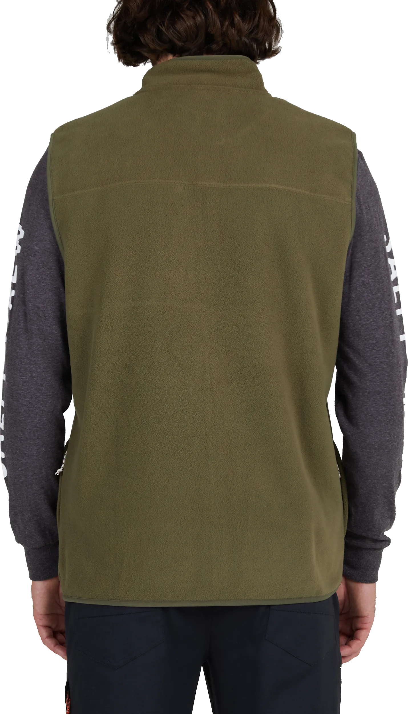 Salty Crew Men's Ebbtide Polar Fleece Vest Olive | Buy Salty Crew Men's Ebbtide Polar Fleece Vest Olive here | Outnort