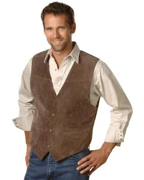 Scully Men's Suede Leather Vest