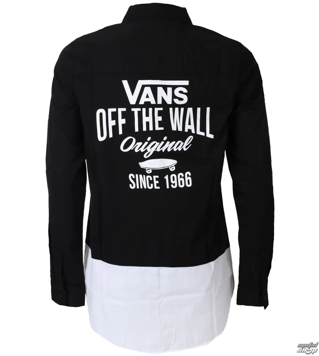 Shirt Women's VANS - SKATE STACK - Black - VA3ANJBLK  -  Metal-shop