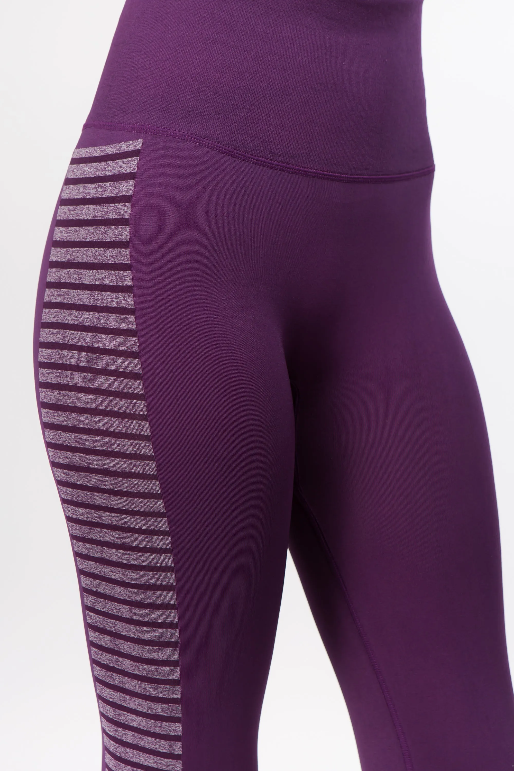 Side Flex Stripe Performance Leggings