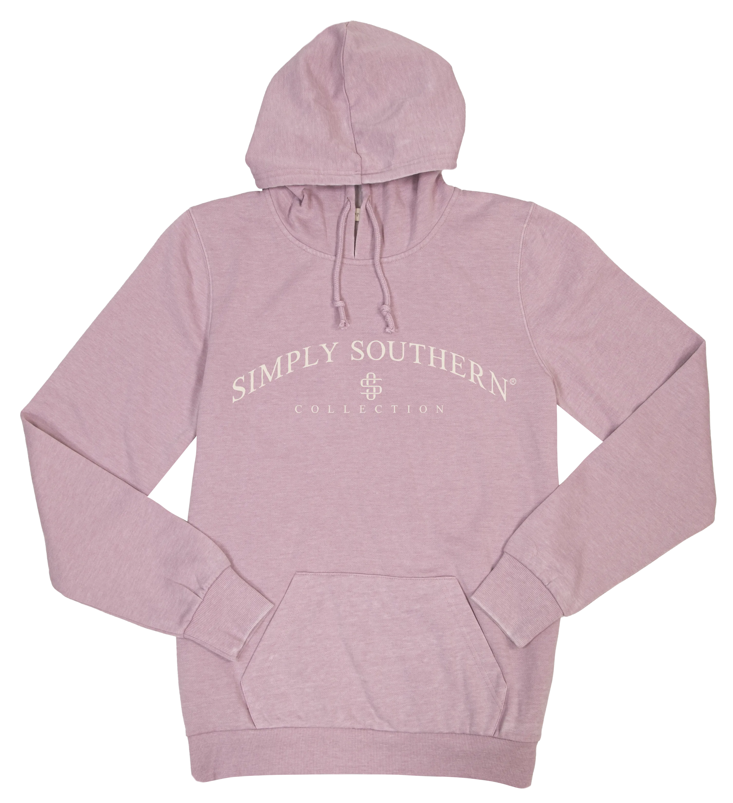 Simply Southern New Logo Plum Pullover Hoodie Long Sleeve T-Shirt