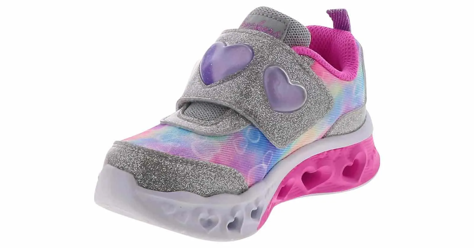 Skechers Flutter Heart Lights Toddler Girls’ (5-10) Running Shoe