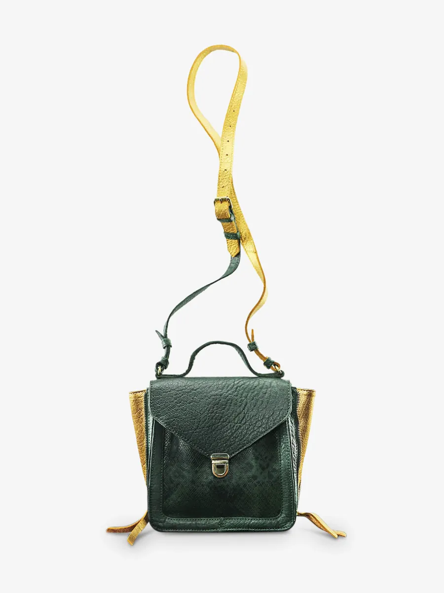 small leather shoulder bag for woman  - Mistinguette - Oasis | PAUL MARIUS