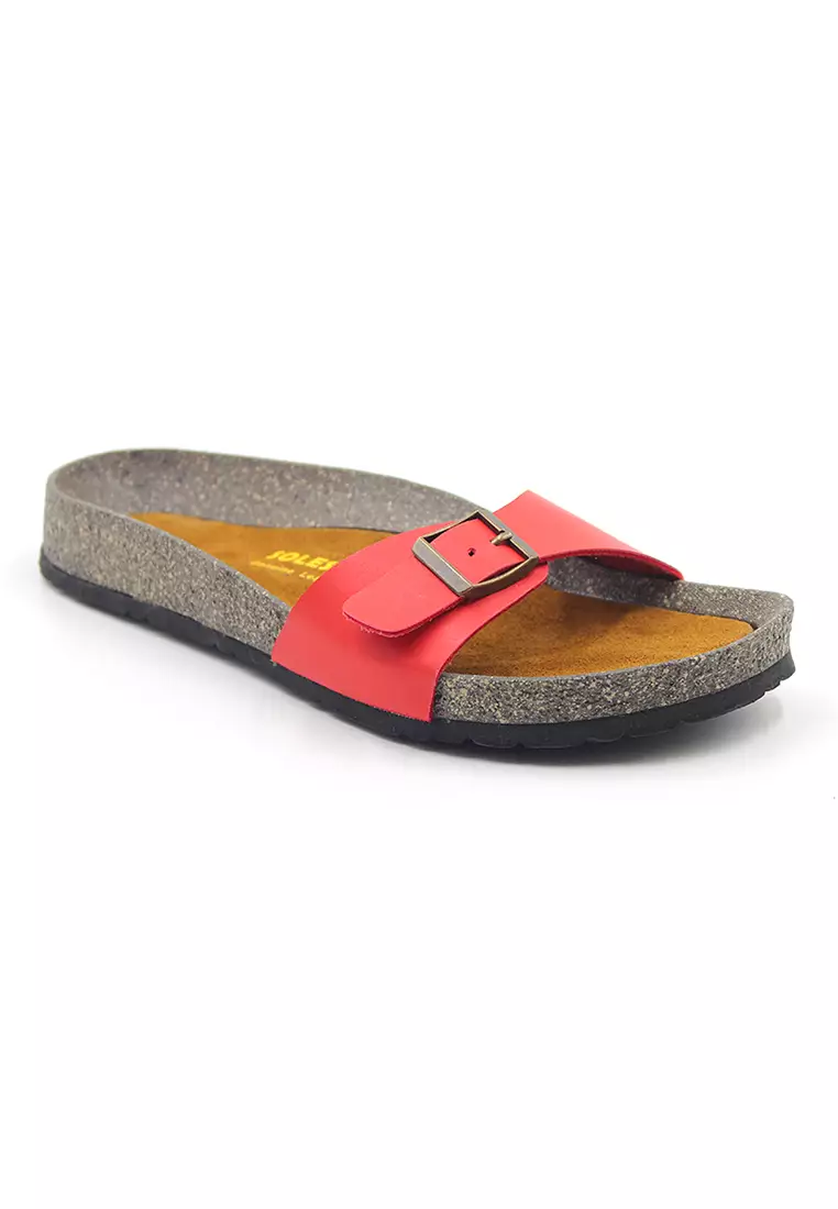 SoleSimple Lyon - Red Sandals & Flip Flops & Slipper